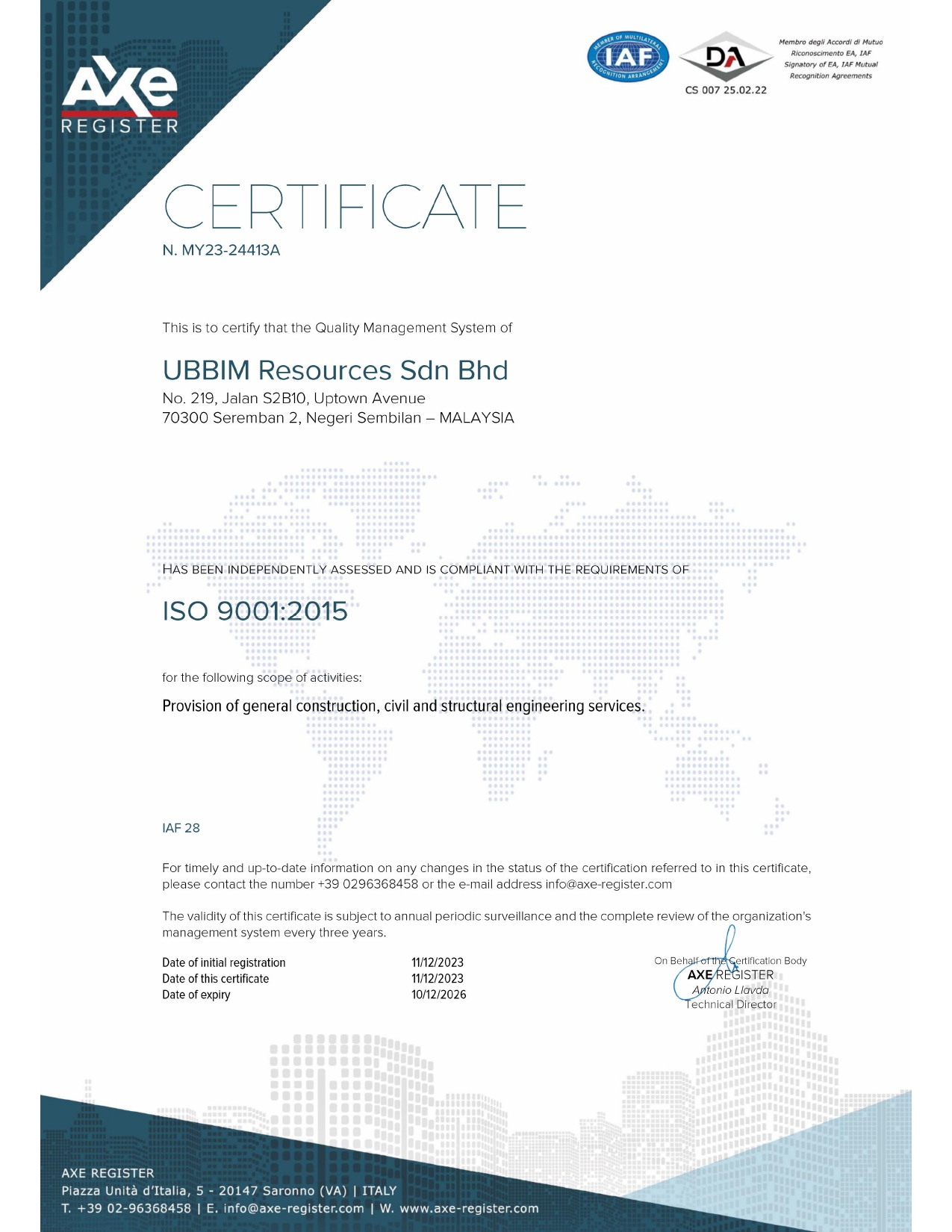 ISO 9001:2015