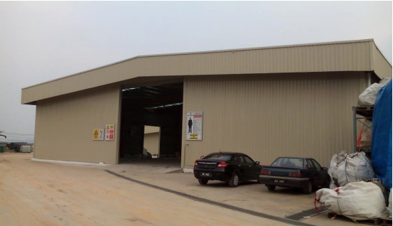 Design, build and commission a fully functional c/w cold room and operationally ready building facility to house Kualiti Alam's Ecosteryl Machine